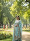 Light Blue Sharara Suit