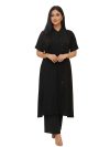 Black kurta with plazzo