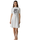 White Midi Dress