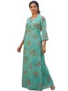 Blue Straigth Gown