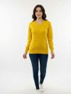 Yellow Sweater for women's
