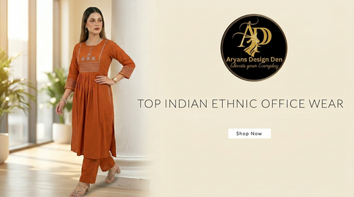 Best Summer Office Wear A-Line Kurta Set in Chandigarh, India  By Aryans Design Den (ADD)