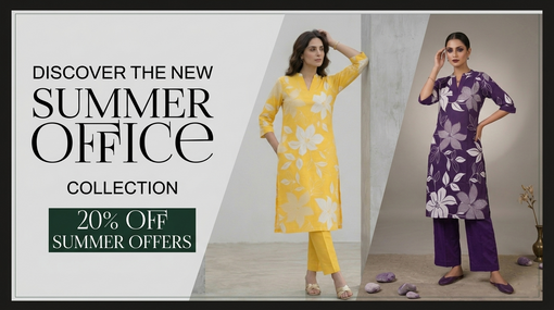 Best Summer Office Wear: Pure Cotton Kurta Sets in Chandigarh by Aryans Design Den (ADD)