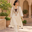 Ivory Brown C-Cut Cord Set
