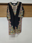 Black Embroidery Kurta Set