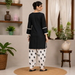Black Farshi Cord Set