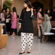 Black Farshi Cord Set
