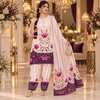 Blush Pink Satin Farshi Set with Dupatta