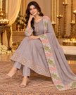 Move (purple ) Anarkali Suit