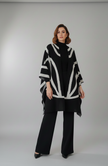 Black 3 Piece Dress with Cape
