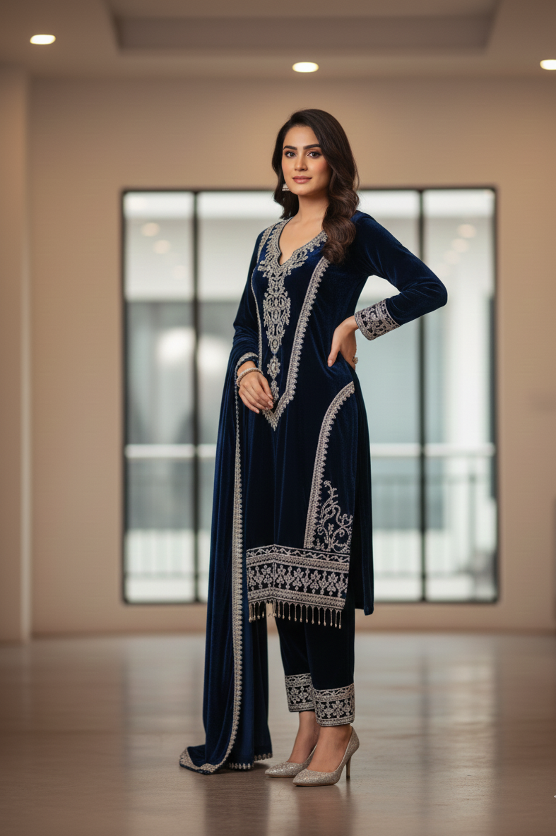 Blue 3 Piece Set