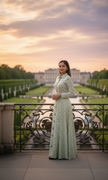 Pre-Loved Light Mint Green Long Dress