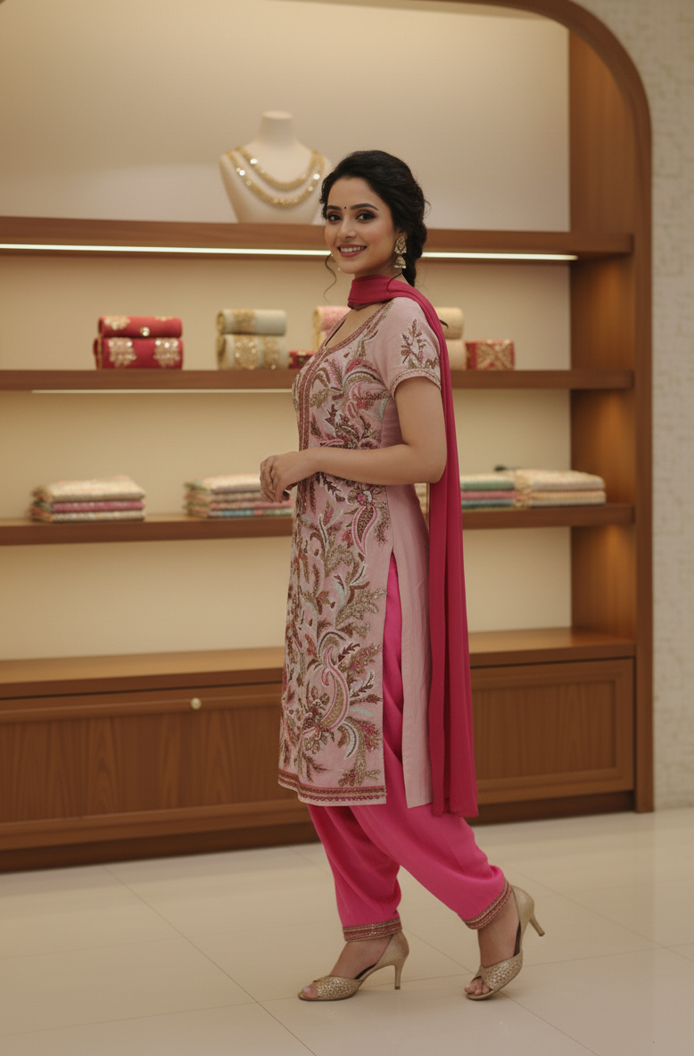 Light Pink Suit (Pre-Loved)