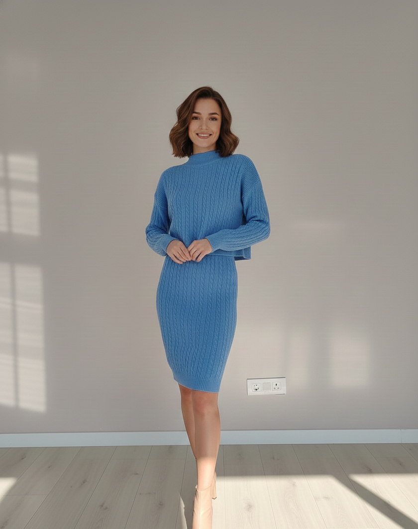 Blue One Piece with Top