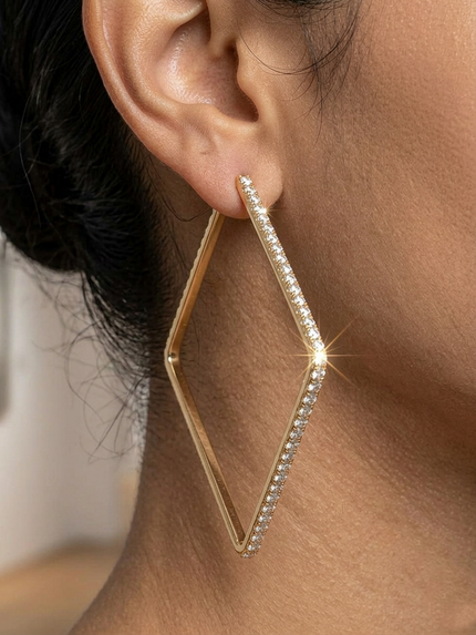 Square Shape Earings