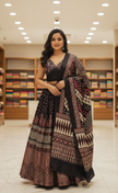 Black Lehnga Choli