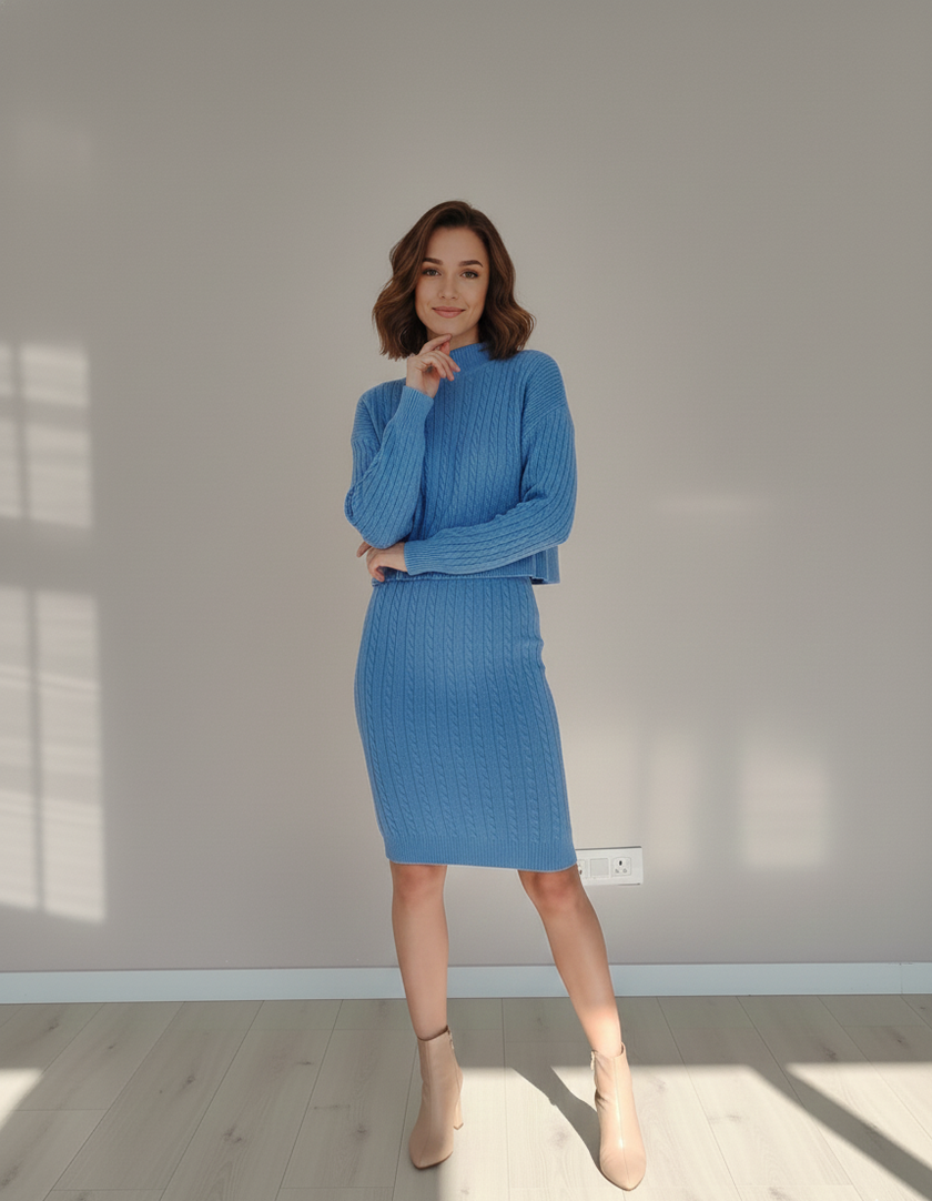 Blue One Piece with Top