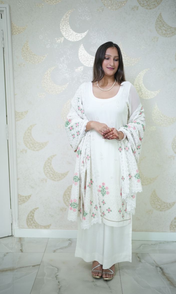 White Suit With Pant