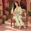 Pista Lemon Tree Embroidered Cord Set