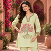 Pista Lemon Tree Embroidered Cord Set