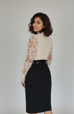 Cream Woolen Top