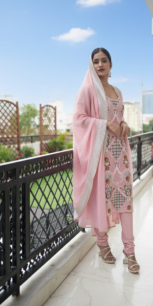Barbie pink pajami suit