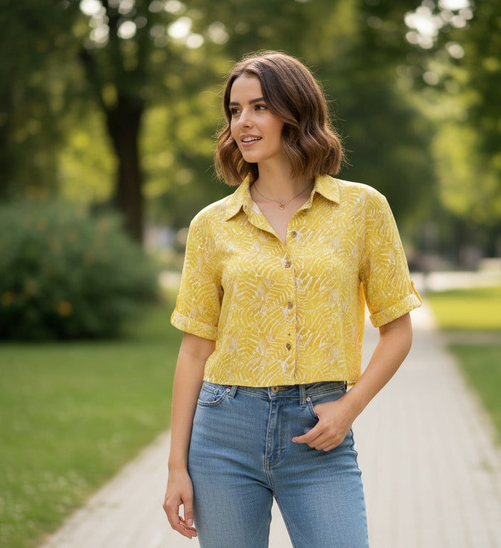 Sunshine Printed Casual Shirt
