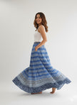 Blue Long Skirt