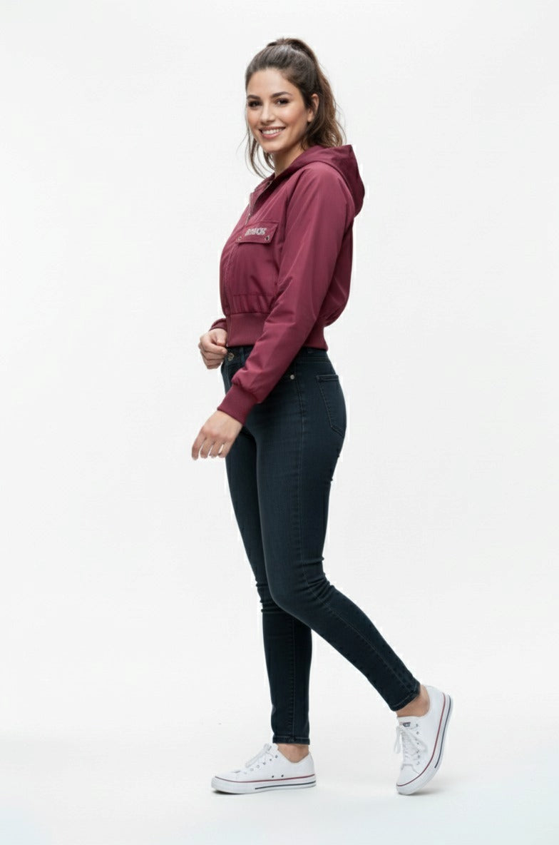 Plum Colour Jacket