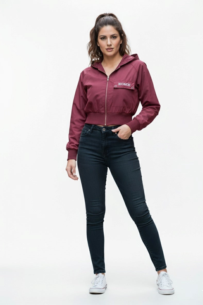 Plum Colour Jacket