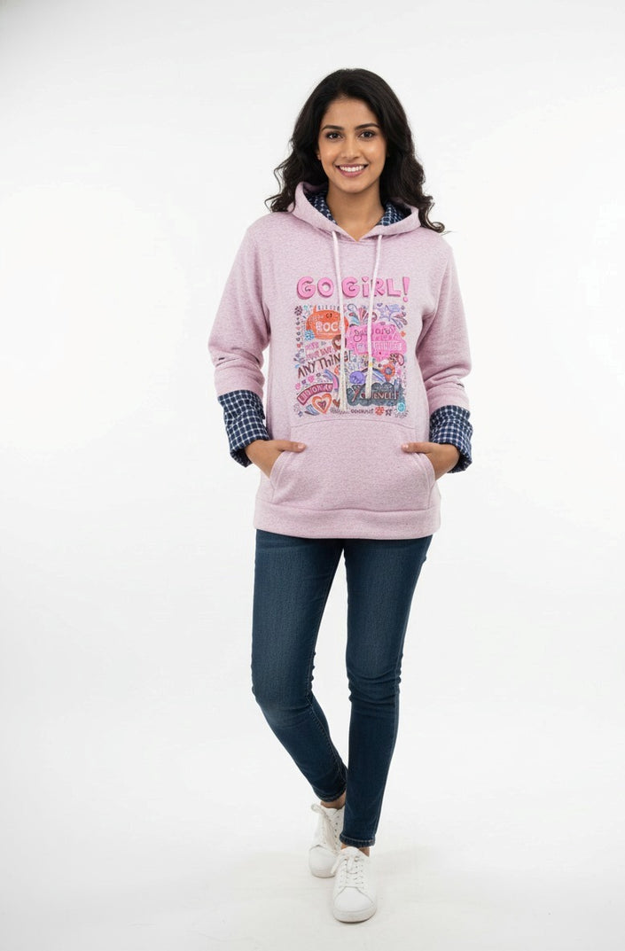 Pink Hoodie