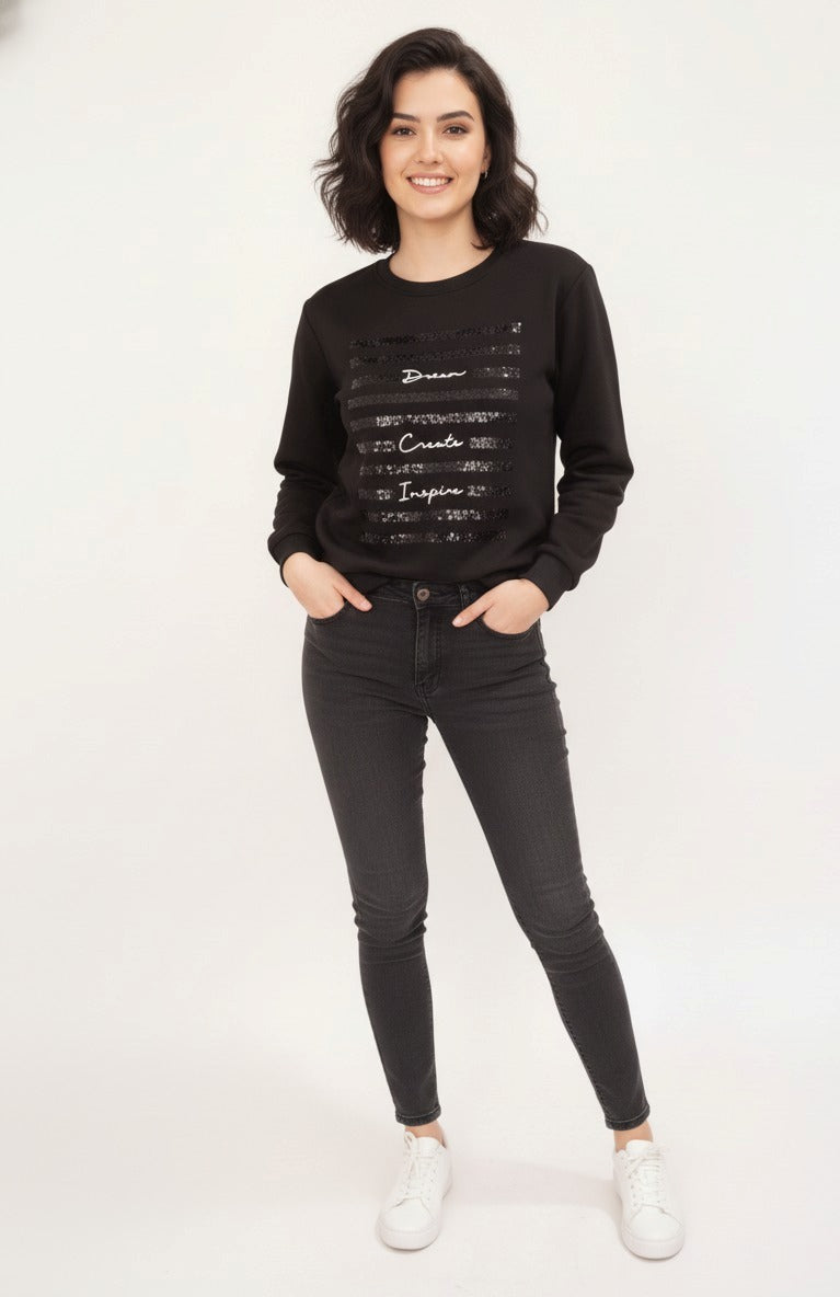 Pre-Loved Black Sweat shirt