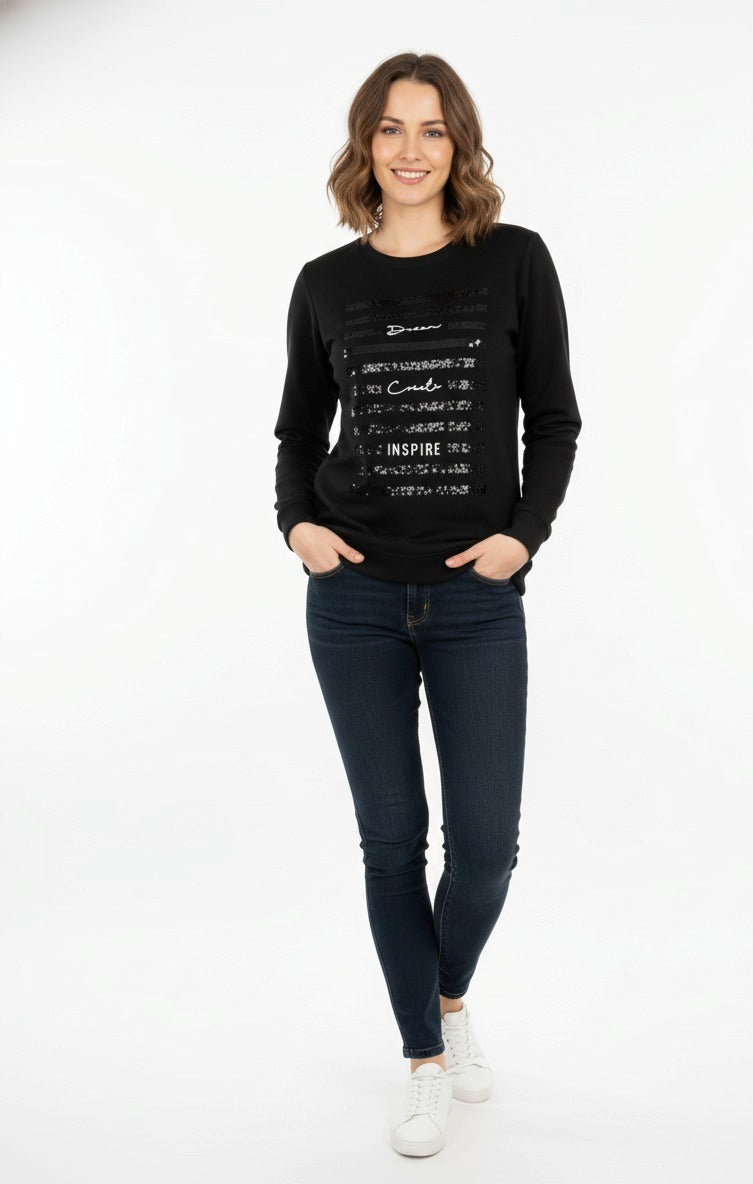 Pre-Loved Black Sweat shirt