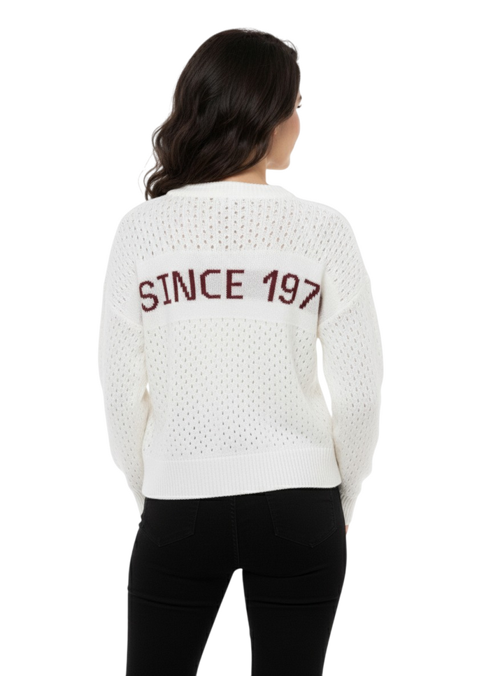 Women's long-sleeve sweater/pullover