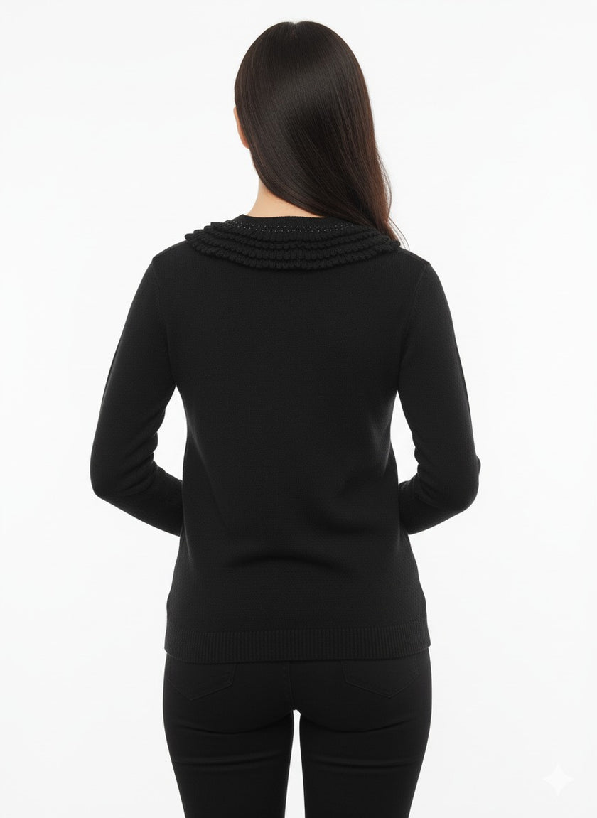 Black sweater
