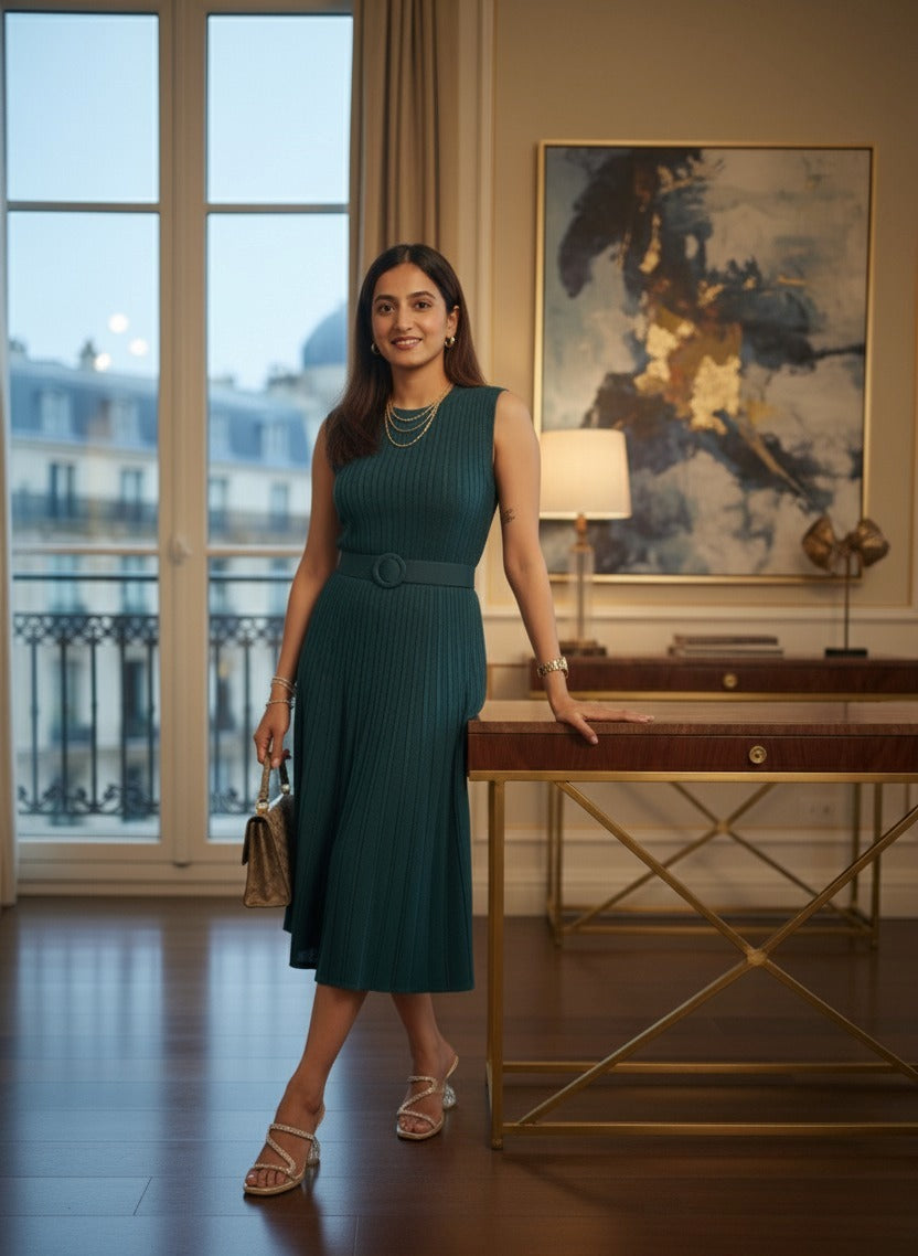 Peacock Dress