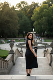 Black Dress With Belt