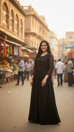 Black Long Gown