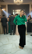 Green full sleeve shirt
