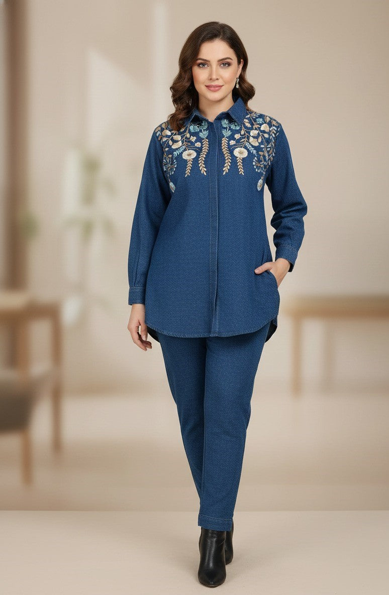 Blue Co-ord Set