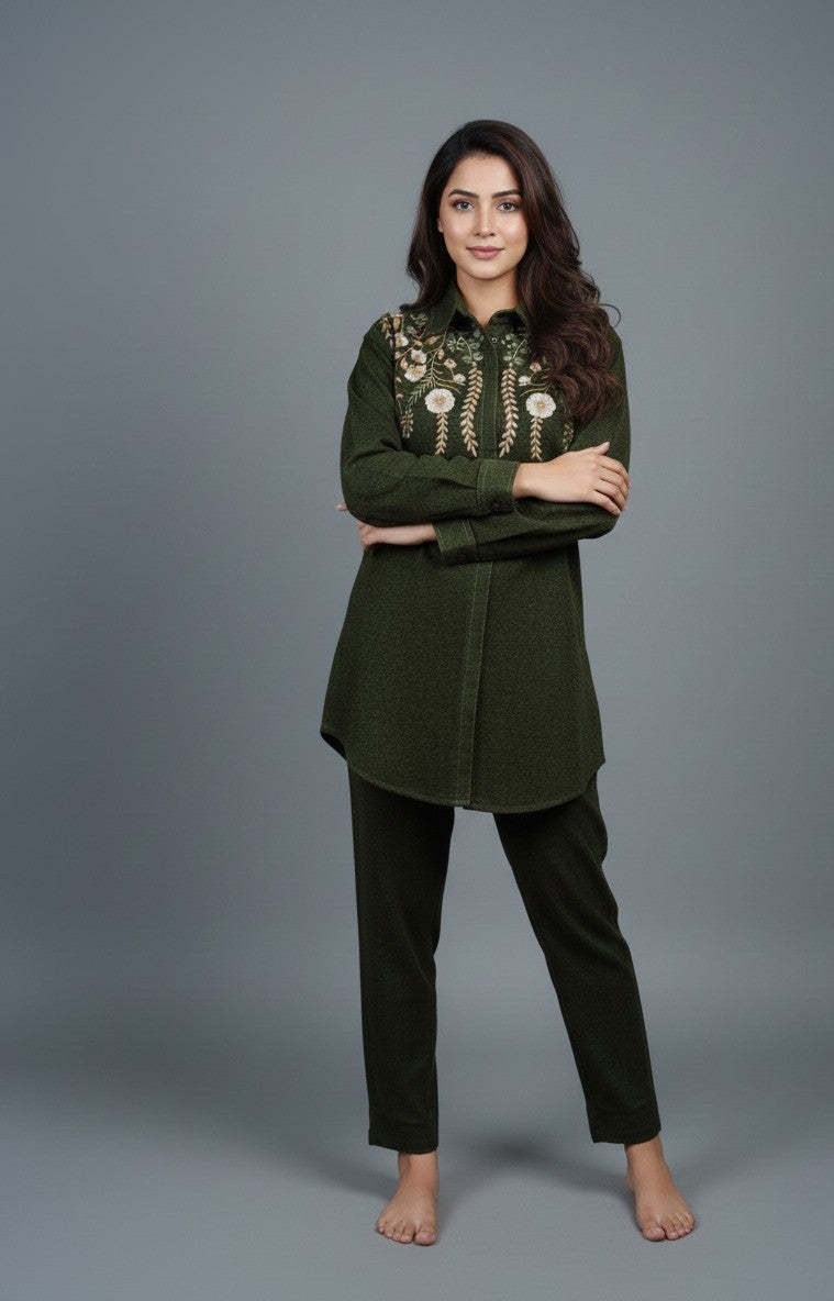 Green Co-ord set