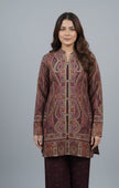Brown Kashmiri Cord Set
