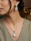 Moonstone Pendant Necklace