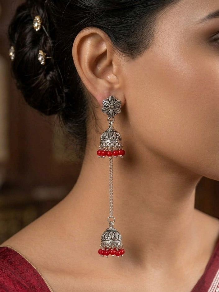 Red Jhumke