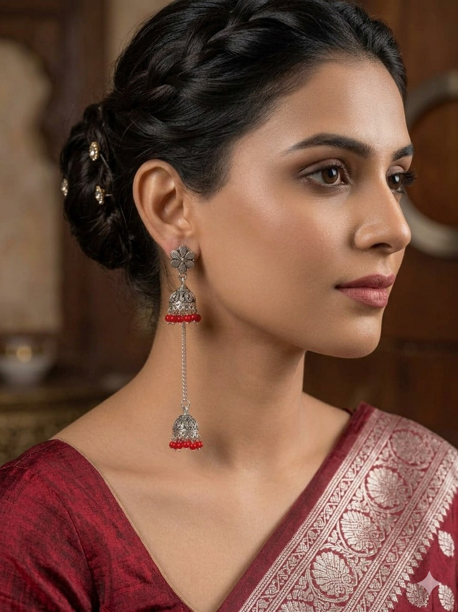 Red Jhumke