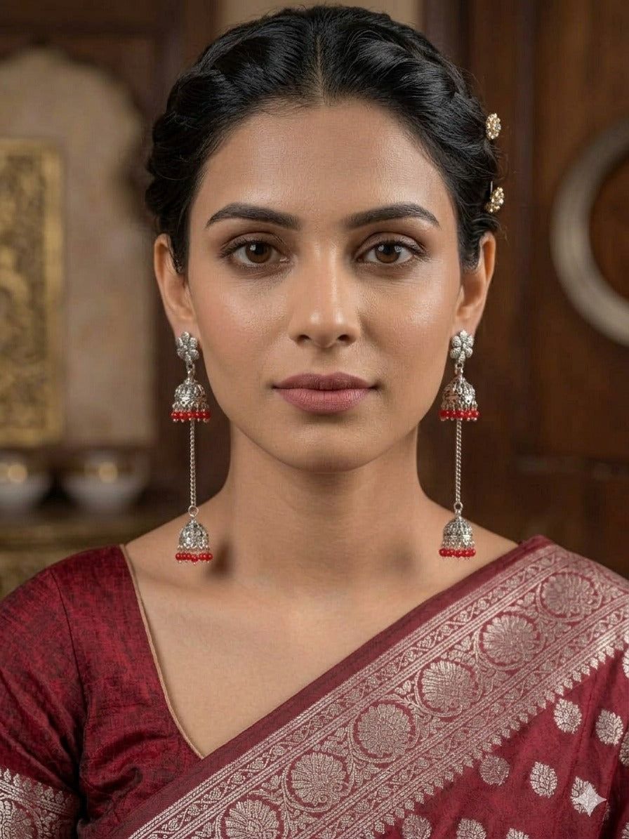 Red Jhumke