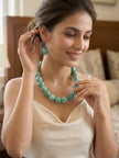 Turquoise Bead Blue Necklace