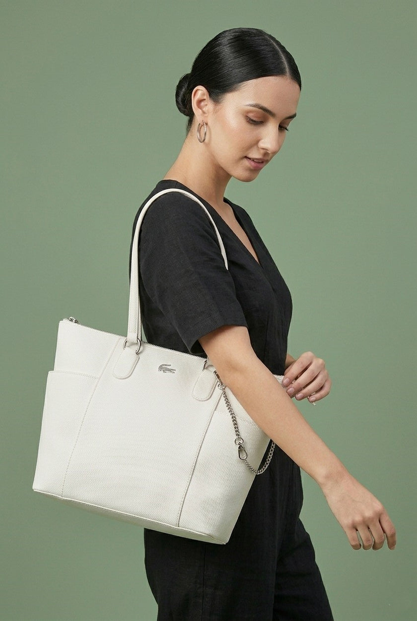 Lacoste Hand & Tote Double Chain Bag