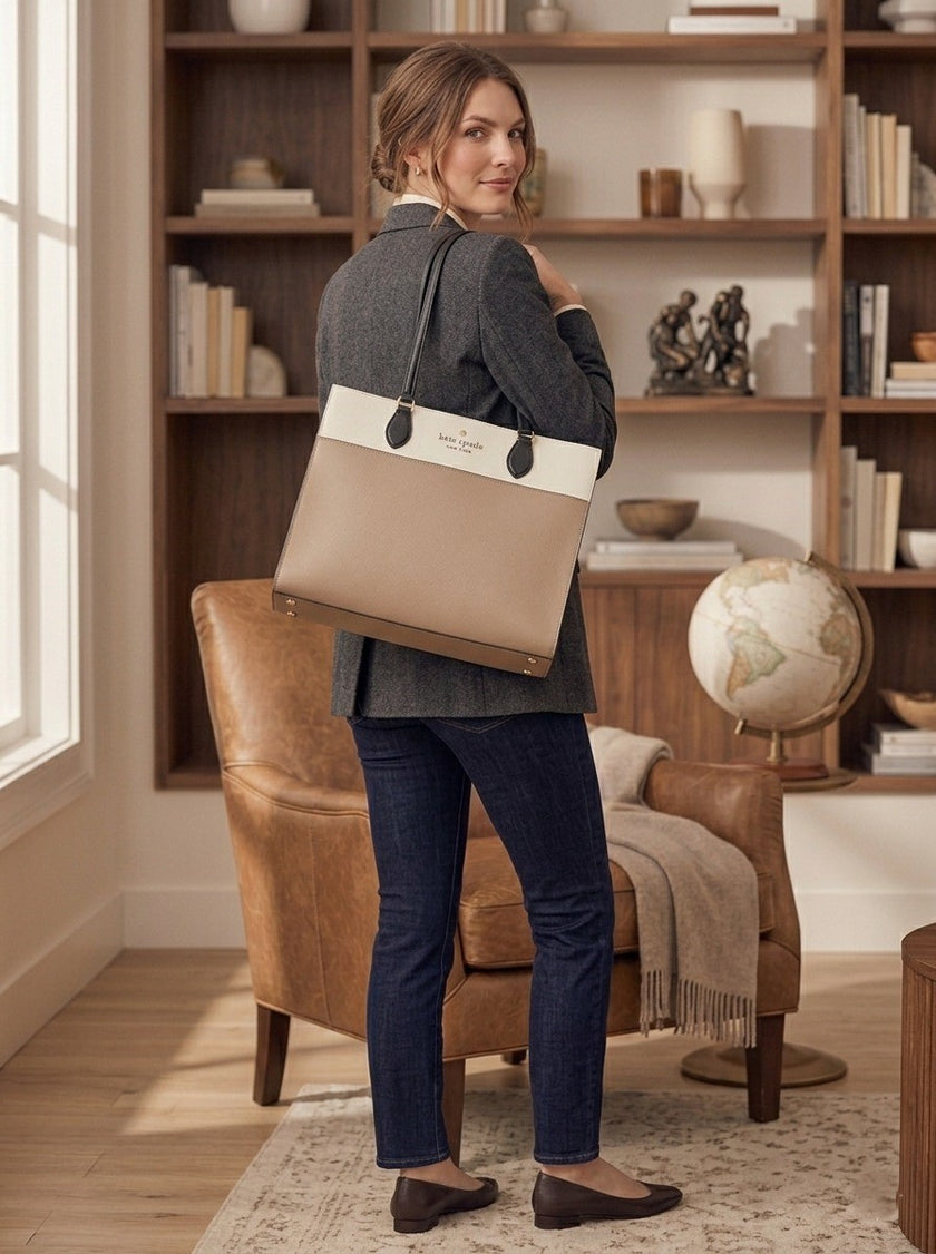 Spencer Colorblock Large Tote