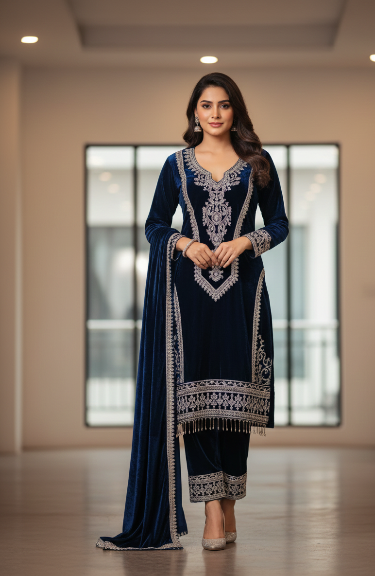 Blue 3 Piece Set
